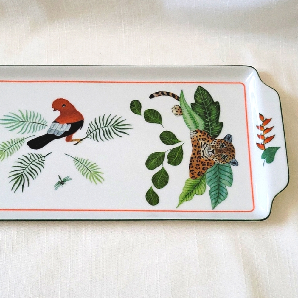 COPY - Lynn Chase Beautiful Rainforest Sandwich Tray - Picture 12 of 12